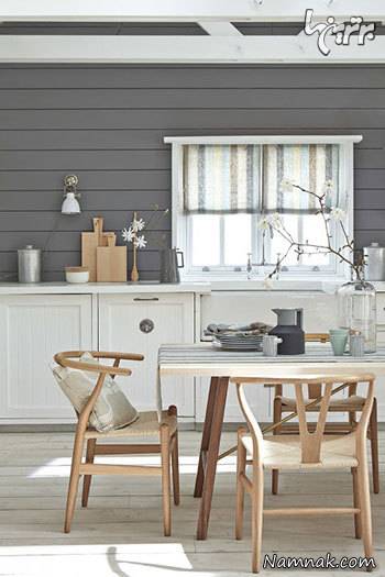 دکوراسیون خاکستری و سفید منزل1 دکوراسیون منزل خاکستری