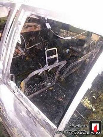 پراید سوخته