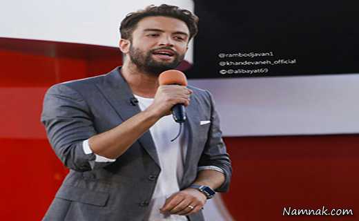 امیر مهدی ژوله در خندوانه بنیامین در خندوانه