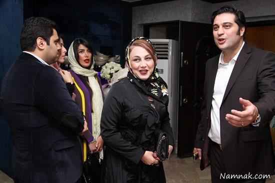 بهنوش بختیاری در کنار همسر نیوشا ضیغمی در مراسم افتتاح کیلینیک بهنوش بختیاری در کنار همسر نیوشا ضیغمی