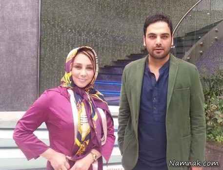 احسان علیخانی در کنار بهنوش بختیاری احسان علیخانی