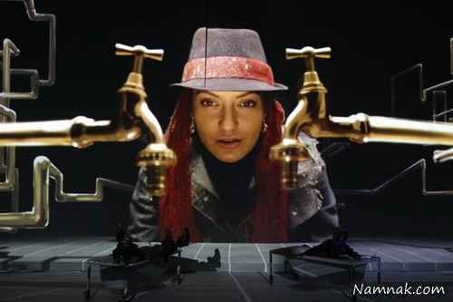 حادثه بد برای مهناز افشار  عکس