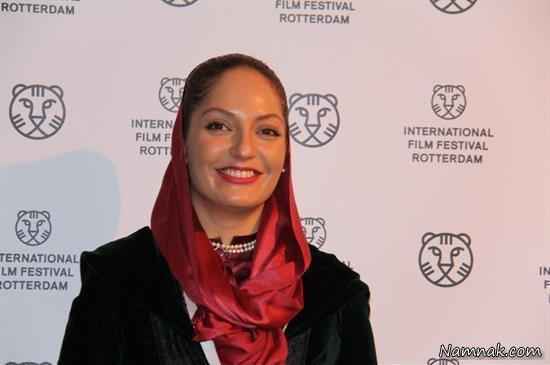 بازیگر مهناز افشار در فستیوال روتردام