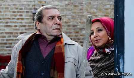 بازیگر بهنوش بختیاری و حسین محب اهری در سریال خوب بد زشت