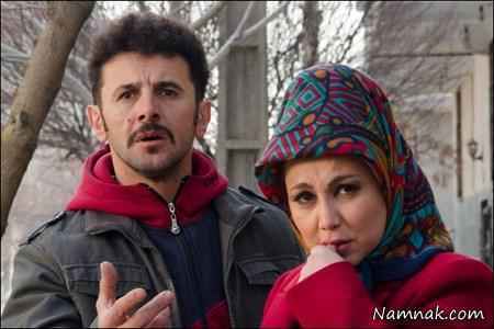  سینما بهنوش بختیاری و امین حیایی در سریال خوب بد زشت