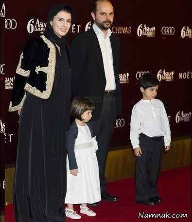 بازیگر مشهور لیلا حاتمی در کنار همسرش علی مصفا