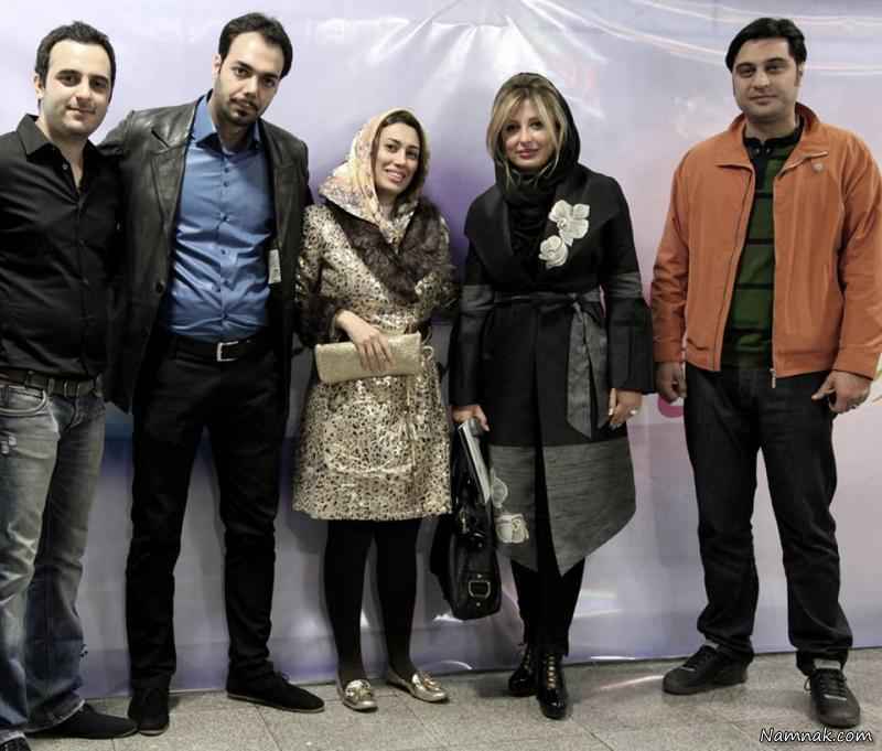 نیوشا ضیغمی در کنار همسرش در کنسرت نیوشا ضیغمی در کنار همسرش