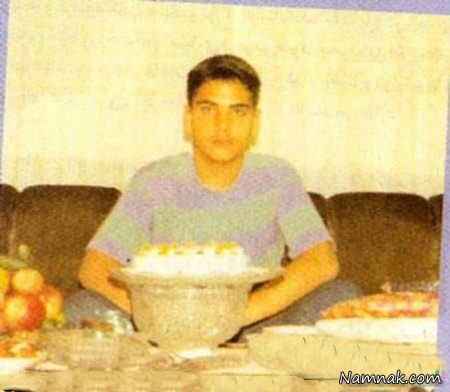 نوجوانی احسان علیخانی + عکس