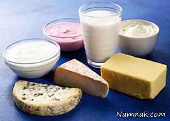 فواید لبنیات لبنیات
