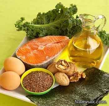 فواید امگا3 مواد غذایی