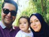 تولد دختر آزاده نامداری
