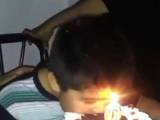 آتش گرفتن مو