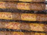 کباب کوبیده دو رنگ