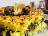 ته چین آلو اسفناج