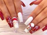 طراحی ناخن کریسمس