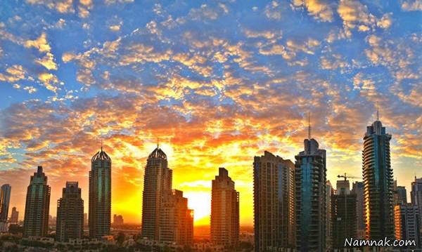 فروب آفتاب دبی