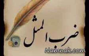 ضرب المثل پشم چال