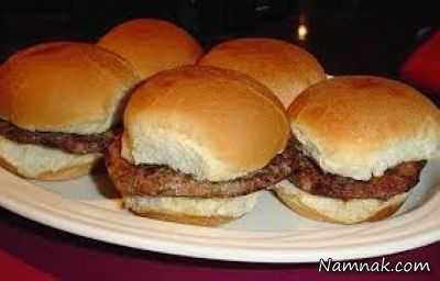 مینی همبرگر