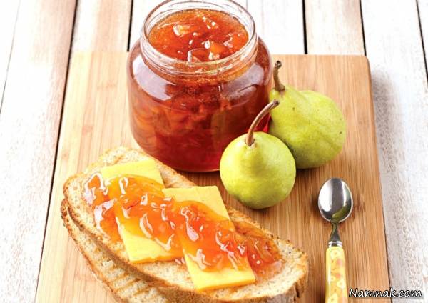 روش پخت مارمالاد گلابی مارمالاد گلابی