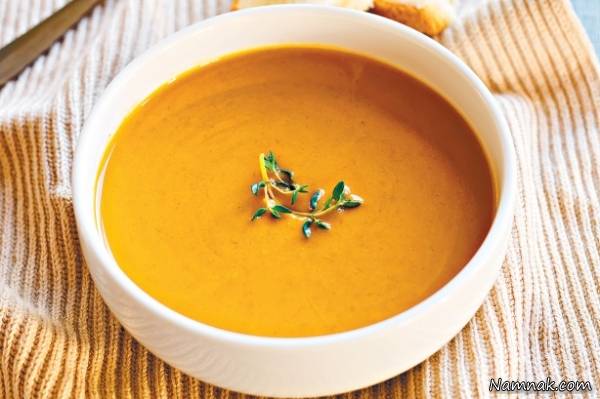 طرز تهیه سوپ کدو تنبل سوپ کدو تنبل