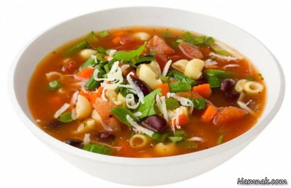 سوپ مینسترون (Minestrone Soup)