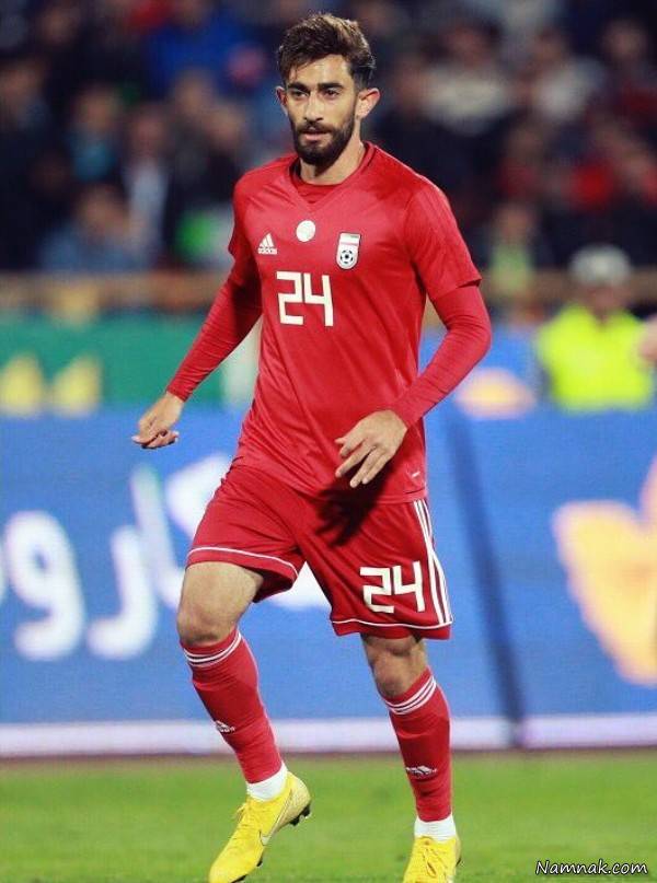 علی قلی زاده مهاجم تیم ملی علی قلی زاده
