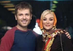 کوروش تهامی و همسرش