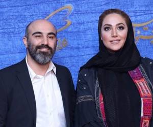 محسن تنابنده و همسرش