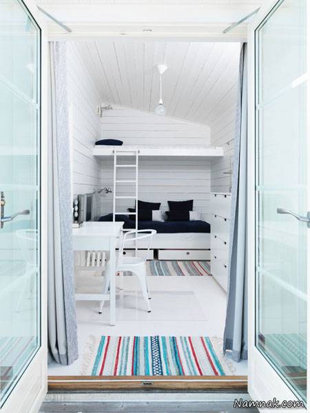 دکوراسیون اتاق خواب مشترک کودکان+ تصاویر اتاق خواب