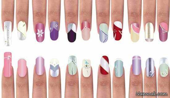 شخصیتطرح های ناخن 