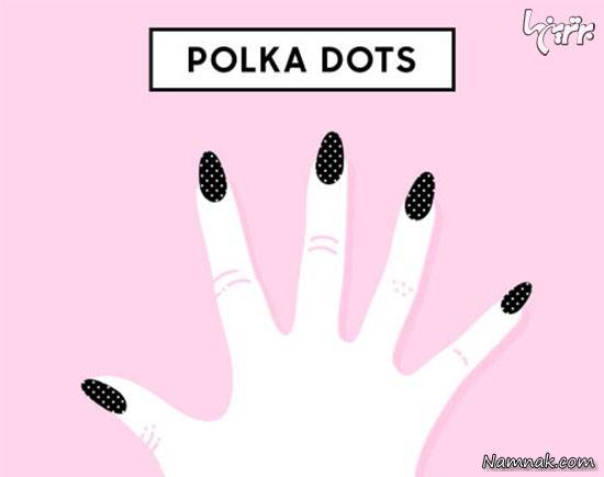  طرح های ناخن 