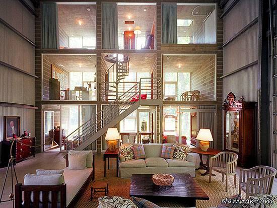 تصاویری زیبا از خانه رویایی آدام کالین خانه