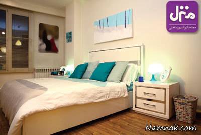 رنگ آبی برای اتاق خواب دکوراسیون منزل