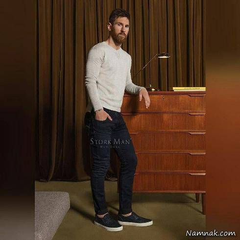 لیونل مسی رد دنیای مد و لباس لیونل مسی