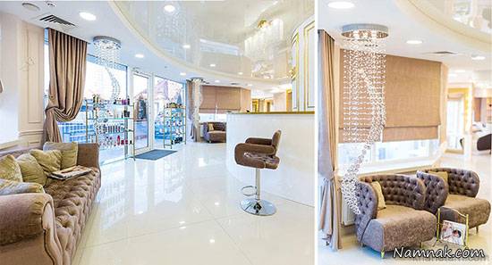 مدل دکوراسیون آرایشگاه زنانه دکوراسیون آرایشگاه