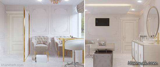 دکوراسیون آرایشگاه زنانه در دبی دکوراسیون آرایشگاه