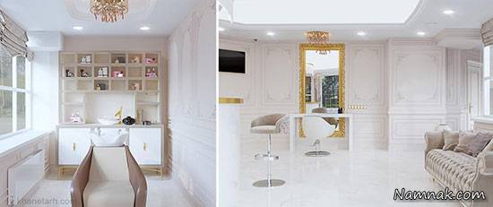 دکوراسیون آرایشگاه زنانه در دبی دکوراسیون آرایشگاه
