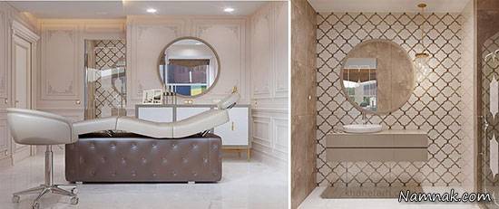 دکوراسیون آرایشگاه زنانه در دبی دکوراسیون آرایشگاه