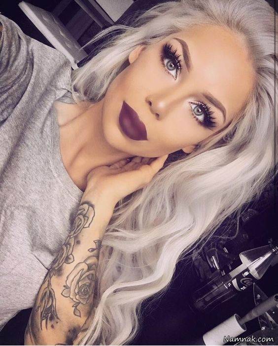 آرایش صورت شیک و جذاب 2017 آرایش 2017