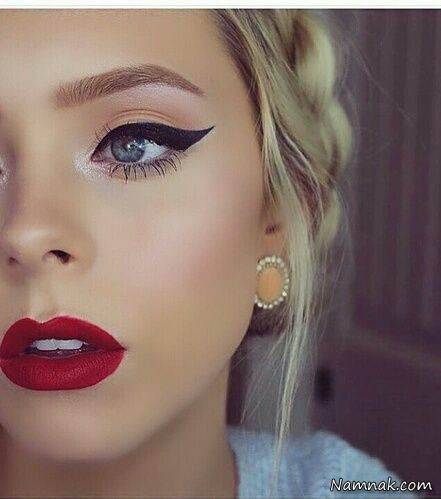 آرایش صورت به سبک 2017 آرایش 2017