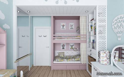 اتاق خواب کودک دخترانه اتاق خواب کودک