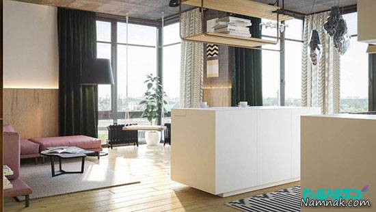 دکوراسیون منزل با نورپردازی دراماتیک دکوراسیون منزل