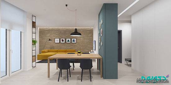 خانه ال شکل دو خوابه خانه ال شکل