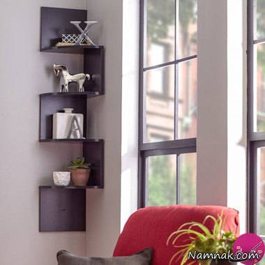 دکوراسیون داخلی شلف های تزیینی