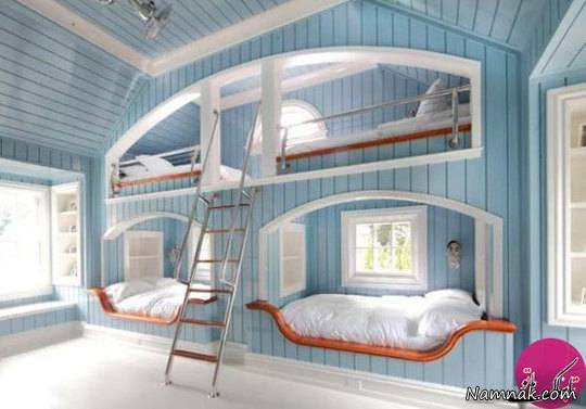 اتاق خواب مشترک کودکان اتاق خواب مشترک