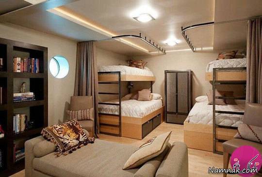 اتاق خواب مشترک دختر و پسر اتاق خواب مشترک