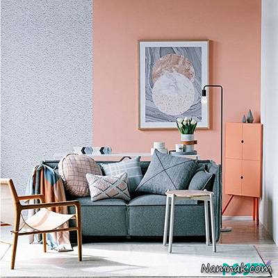 رنگ گلبهی دکوراسیون