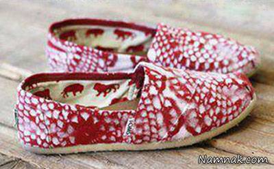 روش تزیین کفش ساده تزیین کفش