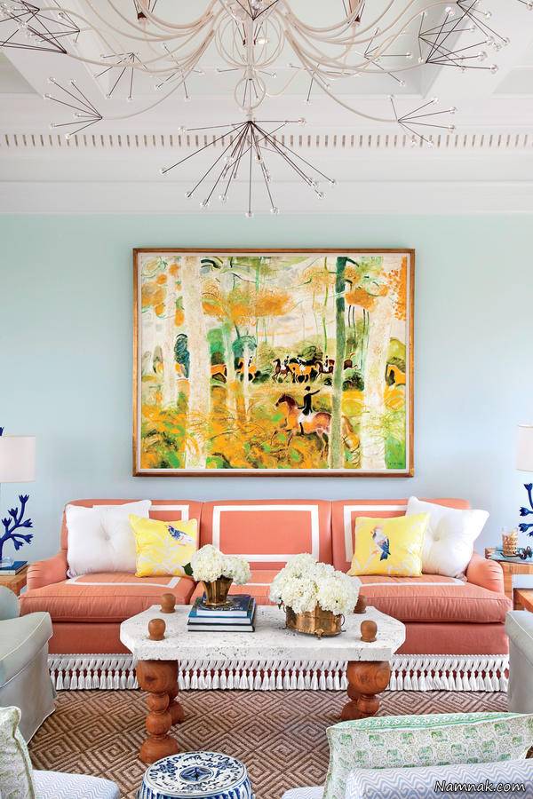 دکوراسیون رنگی دکوراسیون رنگارنگ