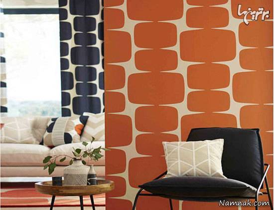 رنگ نارنجی در دکوراسیون منزل دکوراسیون نارنجی